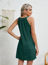 Load image into Gallery viewer, Zia Hollowed Out Sleeveless Beach Dress
