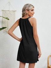 Load image into Gallery viewer, Zia Hollowed Out Sleeveless Beach Dress
