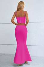 Load image into Gallery viewer, Sadie Cutout Seam Detail Cami and Fishtail Skirt Set
