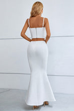 Load image into Gallery viewer, Sadie Cutout Seam Detail Cami and Fishtail Skirt Set
