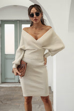 Load image into Gallery viewer, Halle Dolman Sleeve Rib-Knit Top and Skirt Set
