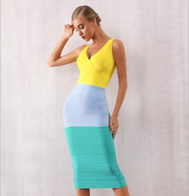 Load image into Gallery viewer, Kash V-Neck Bandage Dress
