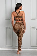 Load image into Gallery viewer, Porsha Printed Sports Bra and Leggings Pair
