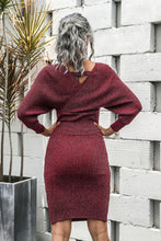 Load image into Gallery viewer, Halle Dolman Sleeve Rib-Knit Top and Skirt Set
