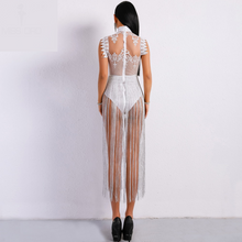 Load image into Gallery viewer, Sandra Long Tassel Playsuit
