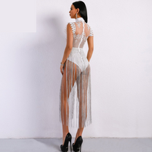 Load image into Gallery viewer, Sandra Long Tassel Playsuit
