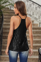 Load image into Gallery viewer, Sahara Sequin Racerback Tank
