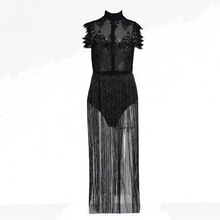 Load image into Gallery viewer, Sandra Long Tassel Playsuit
