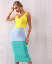 Load image into Gallery viewer, Kash V-Neck Bandage Dress
