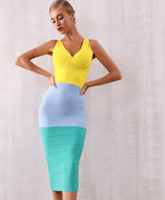 Load image into Gallery viewer, Kash V-Neck Bandage Dress
