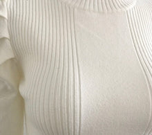 Load image into Gallery viewer, Ivory Hot Shoulder Sweater
