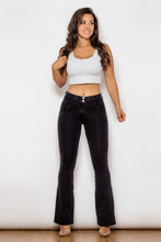 Load image into Gallery viewer, Christabel Buttoned Flare Jeans
