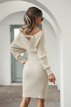 Load image into Gallery viewer, Halle Dolman Sleeve Rib-Knit Top and Skirt Set
