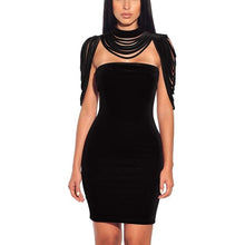 Load image into Gallery viewer, Skylar Velvet Mini Dress
