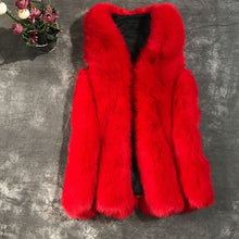 Load image into Gallery viewer, Annita Long Faux Fur Gilet
