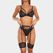 Load image into Gallery viewer, Playtime 3 Piece Lingerie
