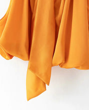 Load image into Gallery viewer, Miriam Sleeveless Orange Blouse
