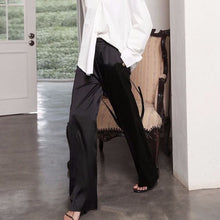 Load image into Gallery viewer, Serenity Wide Leg Satin Trousers
