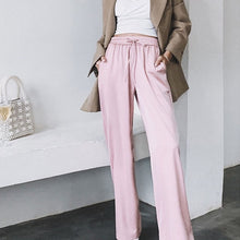 Load image into Gallery viewer, Serenity Wide Leg Satin Trousers
