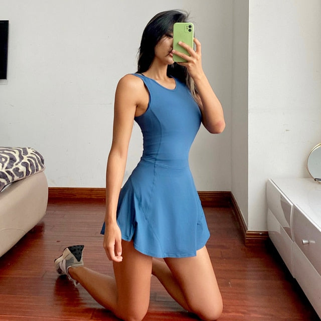 Kelaya Backless Fitness Dress