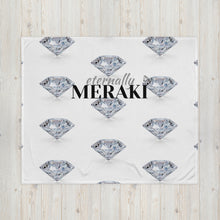 Load image into Gallery viewer, Eternally Meraki Diamond Throw Blanket

