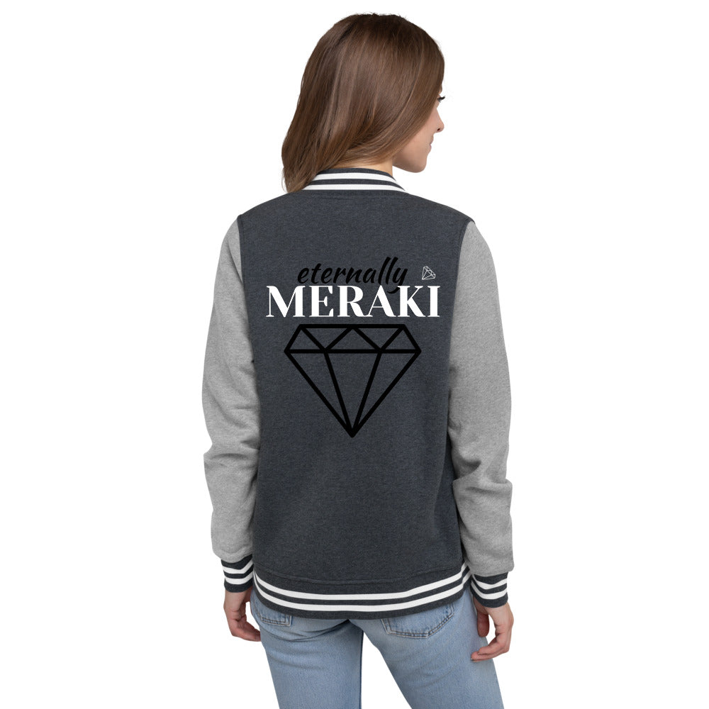 Eternally Meraki Letterman Jacket