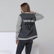 Load image into Gallery viewer, Eternally Meraki Letterman Jacket
